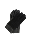 Men's black gloves HUGO
