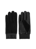 Men's black gloves HUGO
