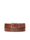 Brown and black double-sided belt GALERAS