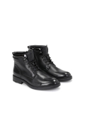 Men’s black chukka boots FABRIZIO