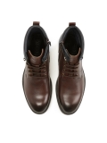 Men's brown and black chukka boots FABRIZIO
