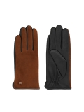 Two-tone leather gloves FRIO