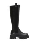 Ladies' black high boots EAST