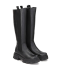 Ladies' black high boots EAST