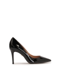 Black patent leather pumps for ladies NEW PARIS
