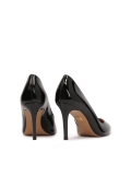 Black patent leather pumps for ladies NEW PARIS