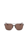 Brown polarized Aviator sunglasses CAETANO