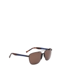 Brown polarized Aviator sunglasses CAETANO