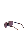 Brown polarized Aviator sunglasses CAETANO