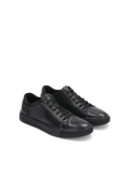 Men's timeless grain leather sneakers AJAKS