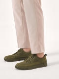 Men's sneakers in khaki color AJAKS