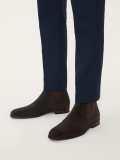 Men’s brown suede Chelsea boots PAXON