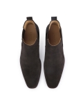 Men’s brown suede Chelsea boots PAXON