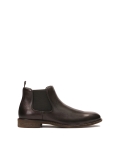 Men’s brown leather slip-on Chelsea boots CASHTON