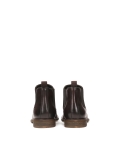 Men’s brown leather slip-on Chelsea boots CASHTON