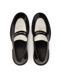 Slip-on two-tone patent leather loafers KS PHERTH