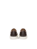 Brown leather sneakers  TIGGUS