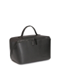 Medium sized vanity case in full grain leather NETUNO