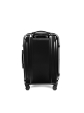 Black medium extended widenend cabin bag with retractable handle AIRPORT MODE