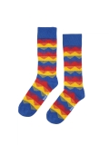 Men's colourful patterned socks THAMES