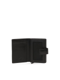 Fastened leather wallet for men KASJAN