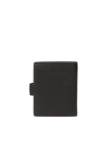 Men's black clasp wallet HENRIUS