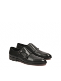 Men's black casual monk shoes from the luxurious KAZAR collection JORDEN