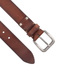 Classic brown men's belt  LONGITIS