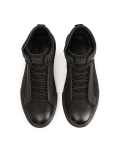 Black men's sneakers with high upper  PATEL