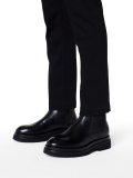 Black men's Chelsea boots with a classic look  HANSEL