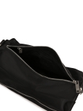 Black nylon shoulder bag EVA
