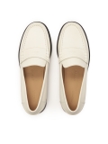 Slip-on leather loafers on a comfortable sole BRUNA