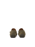 Men's slip-on moccasins in khaki color TYODOR