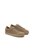 Taupe sneakers with perforations on the upper  CASPEROS