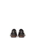 Men's brown leather loafers NIKET