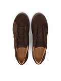 Suede brown sneakers MALIA