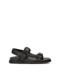 Men's leather sandals with adjustable straps  LUDVIC