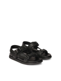Men's leather sandals with adjustable straps  LUDVIC