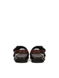 Comfortable leather sandals in brown color  LUDVIC