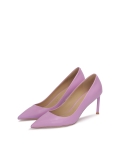 Classic stiletto pumps in purple color ALYSSA