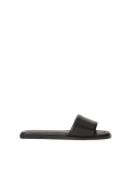 Black slides on a flat sole  ALTEA