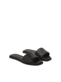 Black slides on a flat sole  ALTEA