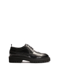 Black shoes with contrasting trim KS BLADEN
