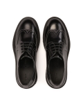 Black shoes with contrasting trim KS BLADEN