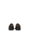 Black slip-on leather shoes KS PERLE