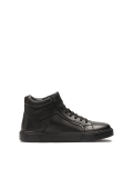Comfortable black men's sneakers with high upper TRUXTON