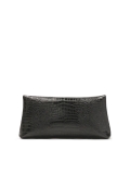 Large embossed leather evening handbag KS MELIZA