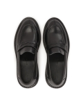 Black loafers on a thicker sole  KS ILDEFONSE