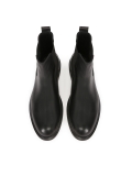 Black Chelsea boots in smooth leather  IDDROSS