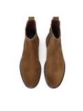 Brown suede men's sable shoes  IDDROSS